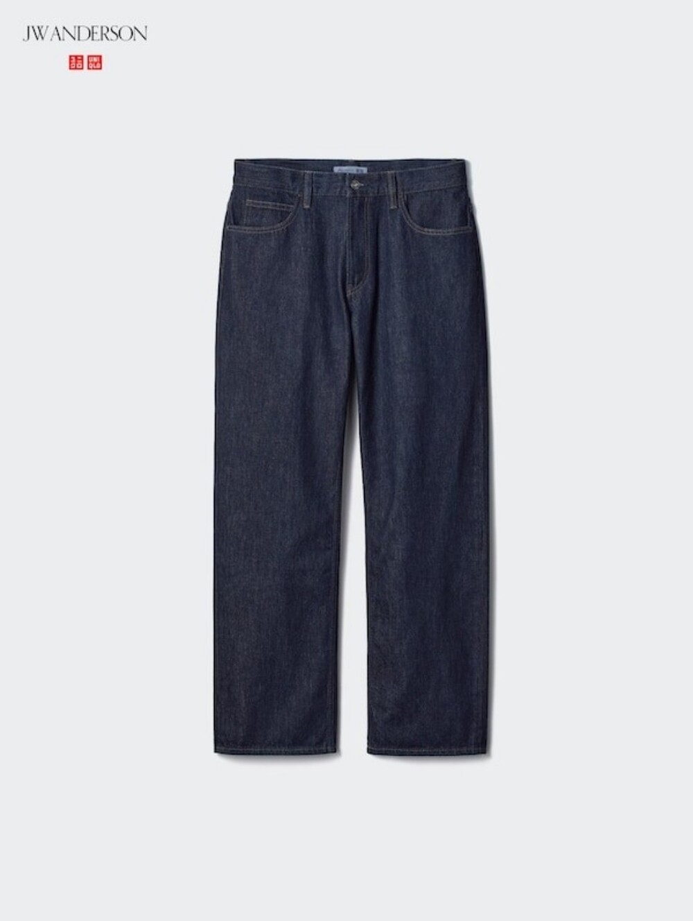 Men's Blue Denim Jeans - Embroidered Back Pocket